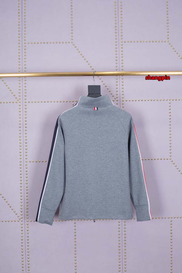 秋冬高品質 THOM BROWNE スウェット ジップアップ アウターshp工場