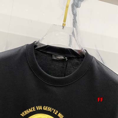 2025年新作早春 ヴェルサーチ 半袖 Tシャツ 綿 男女兼用  FF工場
