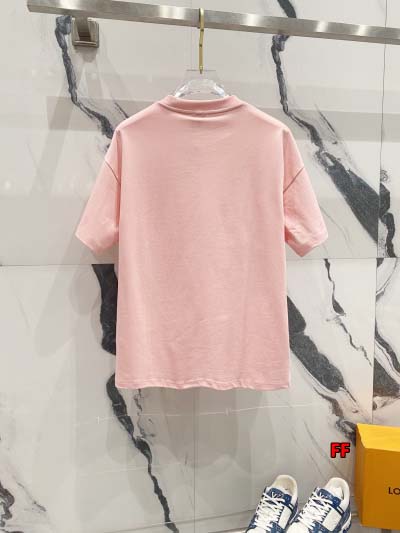 2025年新作早春  LOEWE半袖 Tシャツ 綿 男女兼用  FF工場