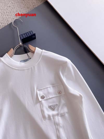 2024年12月30日新品PRADA  長袖 Tシャツ chengyuan工場