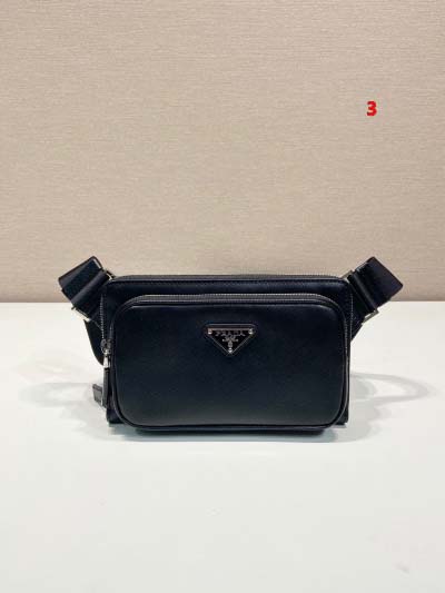 2025年早春新品入荷 PRADA  バッグの男性 3工場