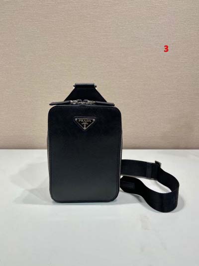 2025年早春新品入荷 PRADA チェストバッグの男性 3工場