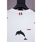2025年春夏高品質新品 THOM BROWNE 半袖 Tシャツ shp工場