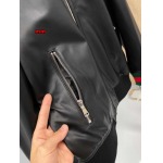 2024年新作原版復刻秋冬グッチ 本革 ジャケットアウター   ag工場