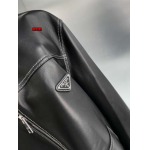 2024年新作原版復刻秋冬PRADA 本革 ジャケットアウター   ag工場