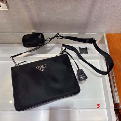 2025年早春新品入荷PRADA   バッグの男性 3工場