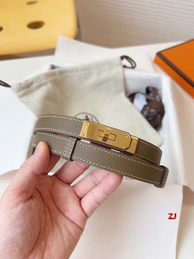 2025年早春新品入荷エルメス 女性  本革 ベルト ZJ工場