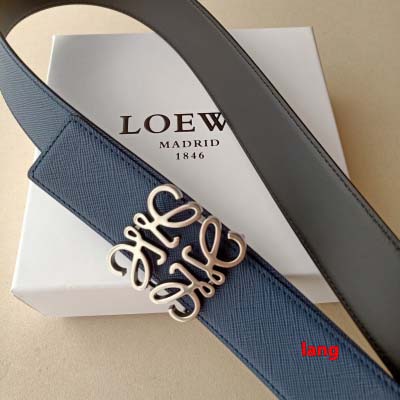 2025年早春新品入荷 LOEWE 本革 ベルト LANG工場