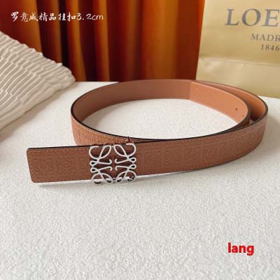 2025年早春新品入荷 LOEWE 本革 ベルト LANG工場