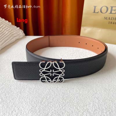 2025年早春新品入荷 LOEWE 本革 ベルト LANG工場