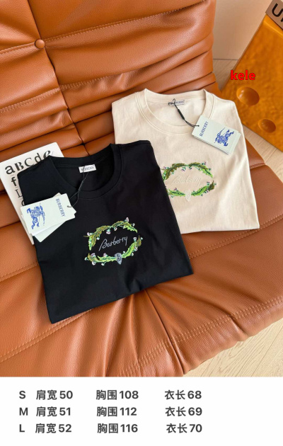 2025年早春高級N品新品バーバリー半袖 Tシャツ KL工場