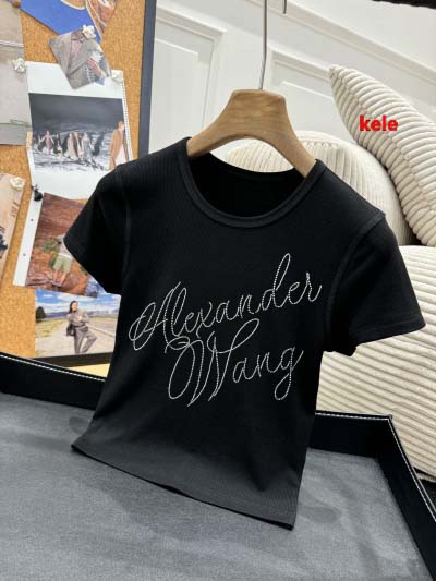 2025年早春高級N品新品 AIexander Wang 半袖 Tシャツ KL工場