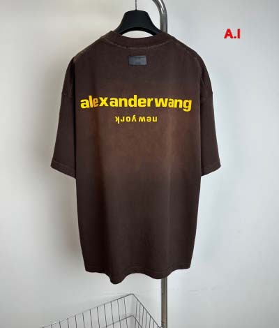 2025年1月15日春夏高品質新品入荷AIexander Wang 半袖 Tシャツ A.I工場