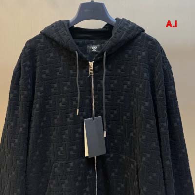 2025年1月15日春夏高品質新品入荷 FENDI ジップアップパーカー A.I工場