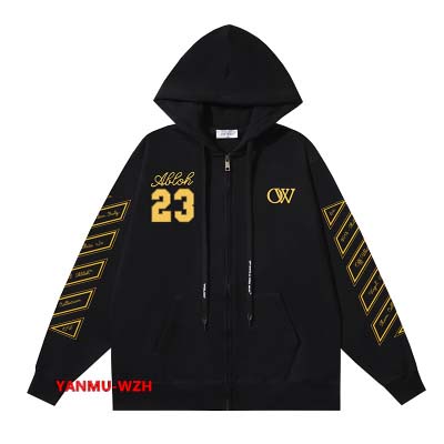 2025年1月15日春夏新品入荷OFF WHITEジップアップ パーカースウェット yanmu 工場
