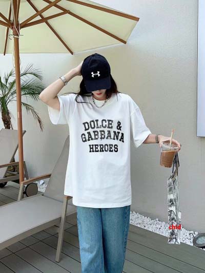 2025年1月17日春夏新品入荷Dolce&Gabbana半袖 Tシャツ CHIDAO工場
