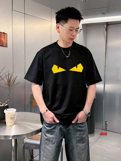 2025年1月17日春夏新品入荷 FENDI   半袖 Tシャツ CHIDAO工場