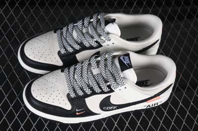 2025年1月30日新品入荷NiKe SB DuNiKe Low OFF-WHITE   スニーカー/ランニングシューズ/カジュアルシューズ