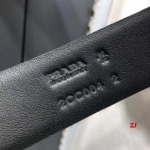 2025年早春新品入荷 PRADA  本革 ベルト ZJ工場