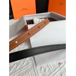 2025年早春新品入荷エルメス  女性 本革 ベルト ZJ工場