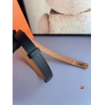2025年早春新品入荷エルメス 女性 本革 ベルト ZJ工場