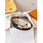 2025年早春新品入荷エルメス 女性 本革 ベルト ZJ工場