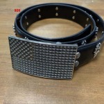 2025年原版復刻高級925銀新品入荷クロムハーツ牛革 本革 ベルト