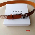 2025年早春新品入荷 LOEWE 本革 ベルト LANG工場