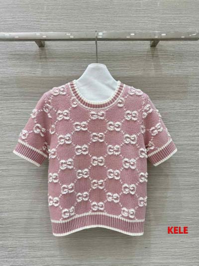 2025年早春高級N品新品グッチ半袖 カシミヤ セーター  ...