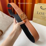 2025年早春新品入荷  LOEWE  本革 ベルト LANG工場