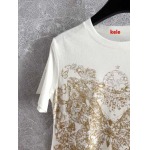 2025年早春高級N品新品ディオール半袖 Tシャツ KL工場