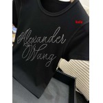 2025年早春高級N品新品 AIexander Wang 半袖 Tシャツ KL工場