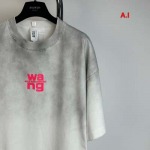 2025年1月15日春夏高品質新品入荷AIexander Wang 半袖 Tシャツ A.I工場