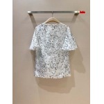 2025年1月26日 新作 高品質 クロエ シルクブラウス NEW ダッシュスリーブ 半袖ブラウス