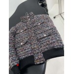 シャネル秋冬新作ココネージュオートクチュールツイードダウン