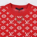 LOUIS VUITTON 24ss チェーンフルプリントオールドフラワークルーセーター
