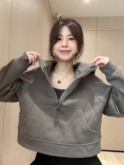 2025年2月4日新商品入荷lulu ジッパー付きジャージcan 工場