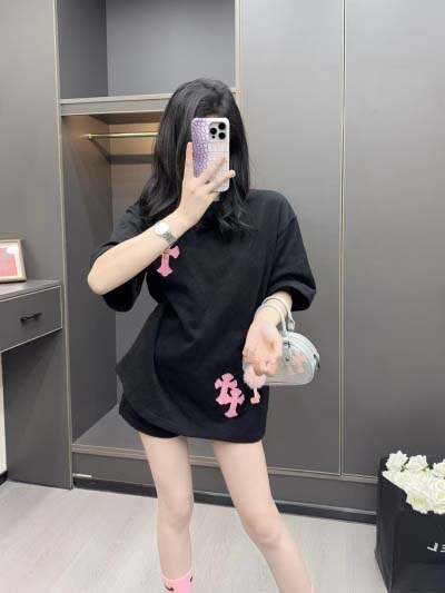 2025年2月9日新品入荷Chrome Hearts 長袖Tシャツ can 工場