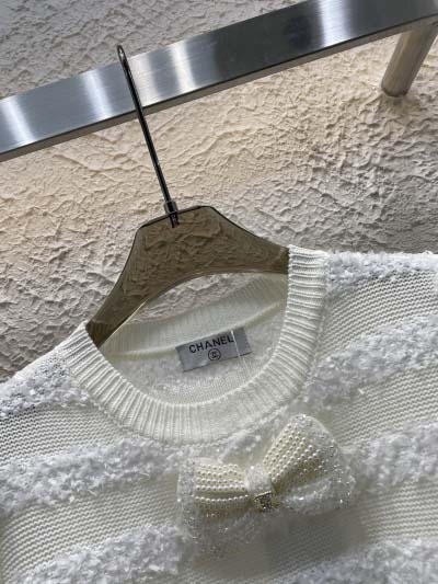 2025年2月9日新商品入荷chanel ニットの半袖can 工場
