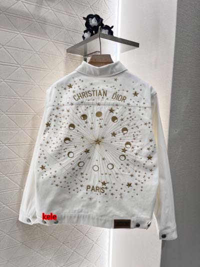 2025年2月11日のディオール刺繡入りのデニムジャケット  kele 工場