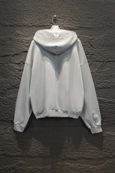 2025年2月13日新品Balenciagaファスナー付きフード付きパーカー HS工場