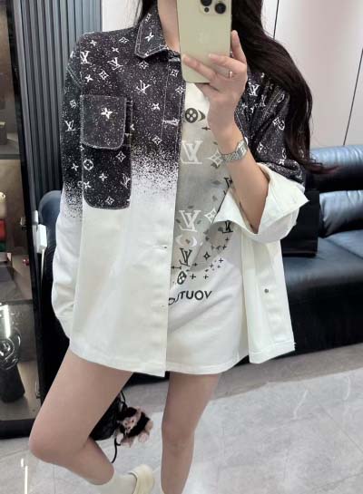 2025年2月14日新商品Louis Vuitton ジャケット+Tシャツ,2点 can 工場