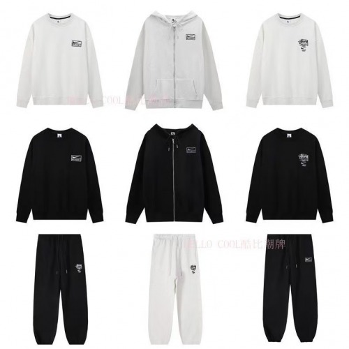 2025年2月24日 新品stussy &nike マークは刺繍上下 