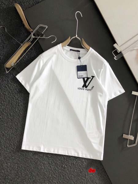 2025年2月27日高品質新品Louis Vuitton半袖のT シャツDW工場