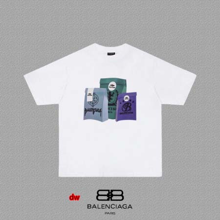 2025年2月28日高品質新品Balenciaga半袖 tシャツDW工場