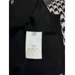 Dior-24SS新作半袖ブレザープレスプリーツ半身スカートスーツバタフライ柄刺繍