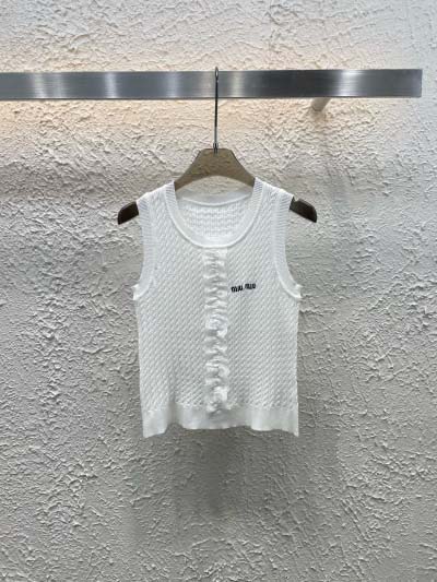 miumiu-25 春先新作レースニットショートスリーブ
