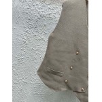 alexanderwang-25sun 新作Vネックニットウエストコート