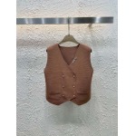 alexanderwang-25sun 新作Vネックニットウエストコート