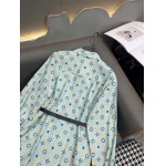 Louis Vuitton-24SS初秋新作ラペルワンピース